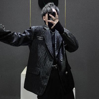 高级感痞帅炸街西装外套