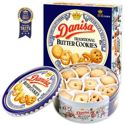 皇冠（danisa）丹麦曲奇饼干368g 休闲儿童零食早餐 印尼进口食品