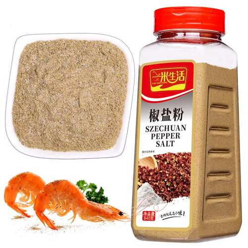 一米生活椒盐粉840g大瓶装烧烤调料撒料调味品