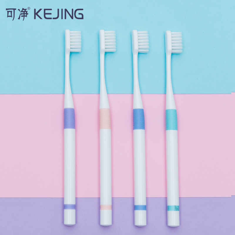 可净抑菌情侣羽柔小头软毛牙刷