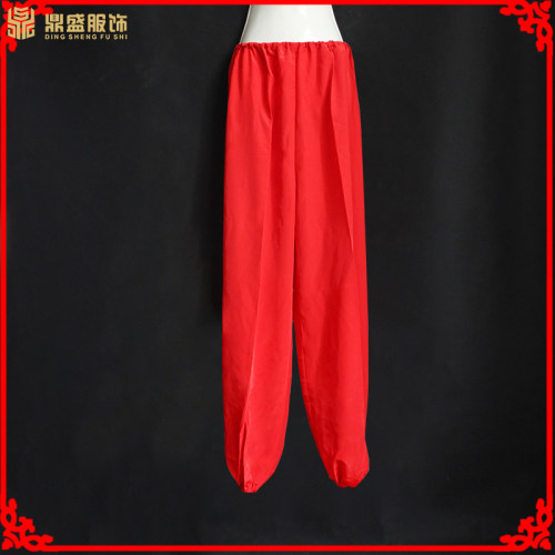 戏曲彩裤小生高丝k宝宽松灯笼裤水裤武生戏剧服装演出服花旦练功