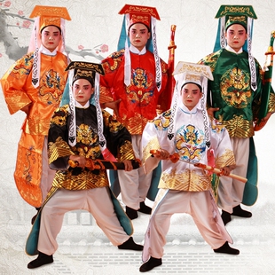 戏曲戏剧服装品包公王朝马汉张龙赵虎兵服装普马褂影视.舞台演出