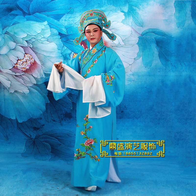 江南四大才子唐伯虎服装戏剧秀才小生H衣服西门庆服装戏曲梁祝古