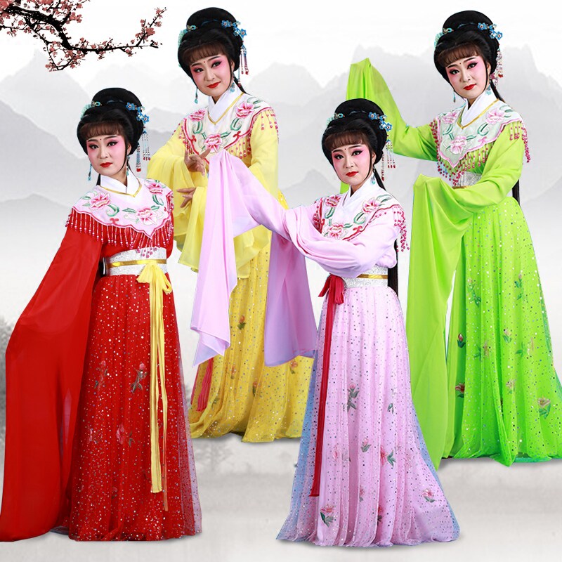 越剧花旦服装花旦衣/越剧服装/京剧E的/黄梅戏/戏曲服装影视服装