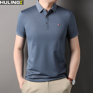 三防短袖t恤男士夏季新款翻领薄款上衣商务休闲Polo衫中年爸爸装