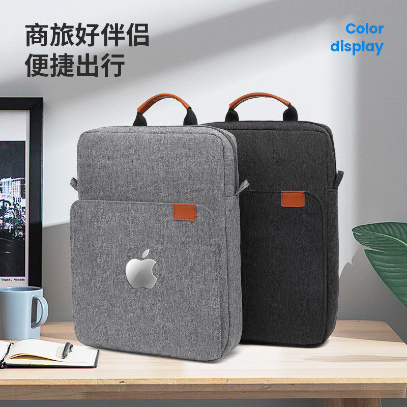 适用Apple苹果Ipad Air5/6 10.9/11/Pro12.9/13英寸平板电脑手提包10.2 10.5单肩斜挎袋收纳保护套时尚男女