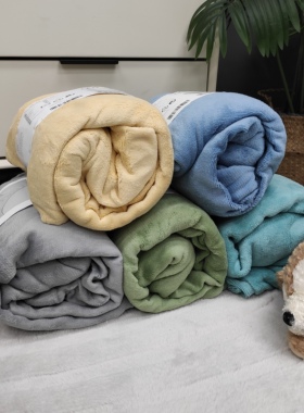 极简纯色系牛奶绒床笠秋冬保暖 150/180*200 五色