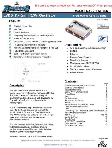 有源晶振6脚SMD-63.3V