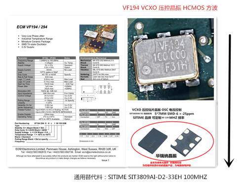 压控晶振VCXO7050100M