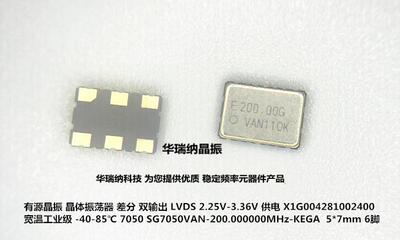 差分晶振LVDS7050200M