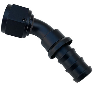 AN10 PUSH 45度AN4 简易式 AN8 插管式 油冷器油管快速接头 AN6