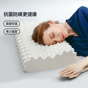 佳奥泰国乳胶枕头一对双人橡胶记忆枕芯家用单人男护颈椎助睡眠低