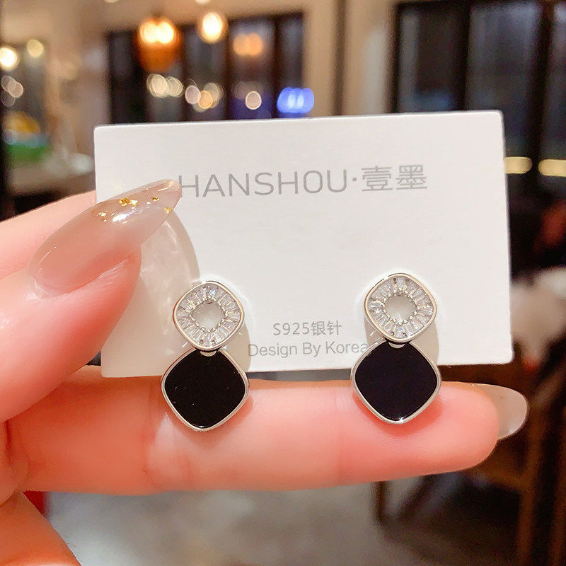 精致超仙小耳坠设计感几何形耳环