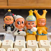 饰七夕礼品 星星人系列机械键盘立体透光esc装 个性 键帽