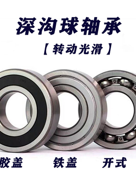 进口深沟球轴承 6007 6008 6009 6010 6011 6012 6013 -2Z-2RS/C3