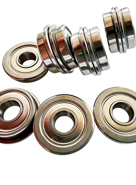 高速精密带边法兰小轴承卡边凸边带边F695zz F696zz R-1560zz