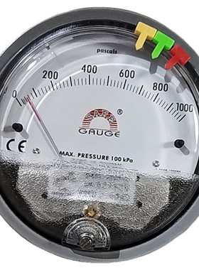 台湾SAFE华记压差表J-5000-1000pa/1kpa供应台湾台积电项目风压表