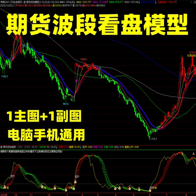 期货波段看盘模型期货短线交易抄底潜伏盘口分析主力趋势专用指标