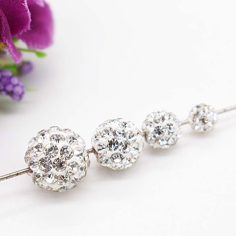 DIY手工饰品珍珠手链串珠隔珠手机链珠满钻 白色钻球软陶泥珠配件,饰品/流行首饰/时尚饰品新,其他DIY饰品配件,淘宝优惠券,粉丝福利购,淘宝优惠卷