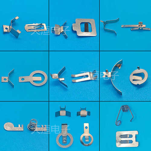 CR2032纽扣电池座电池片锰钢贴片