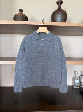 出口订单精品｜高端精品秋冬新款老钱风麻花针织衫女学院羊毛毛衣