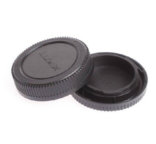 适用于松下GF1LIXMIX前后盖GF2 GF3镜头后盖+机身盖一套m43套盖