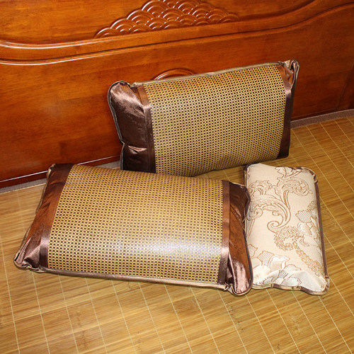 夏天冰丝藤儿童双面枕套