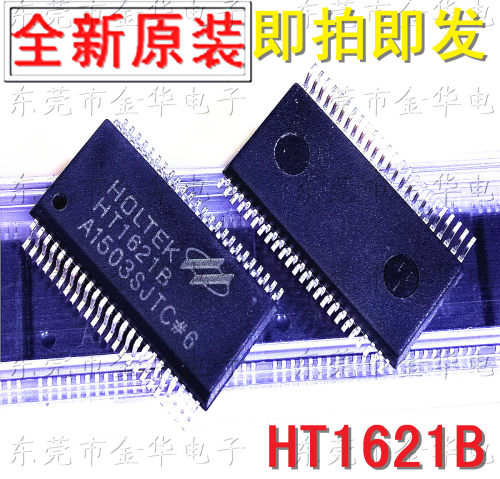 全新原装 贴片 HT1621B LCD驱动器 液晶芯片 RAM映射 SSOP-48现货