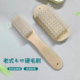 老式 家用多功能清洁家务干洗店专用 毛竹制硬毛白尼龙洗衣刷子洗鞋