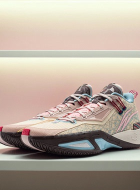 中国李宁篮球鞋男子新款韦德裂变9低帮缓震支撑实战运动鞋ABPU003
