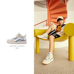 中国李宁童鞋男女中大童板鞋2023秋冬新款儿童运动鞋YKCT174