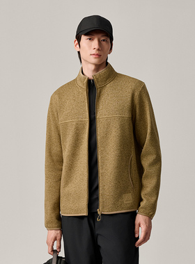 ANTA/安踏户外系列OUTDOORS男子中空羊暖绒加绒运动外套952546701