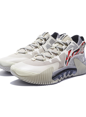 中国李宁反伍2 Low减震防滑轻弹耐磨低帮专业实战男篮球鞋ABFS003