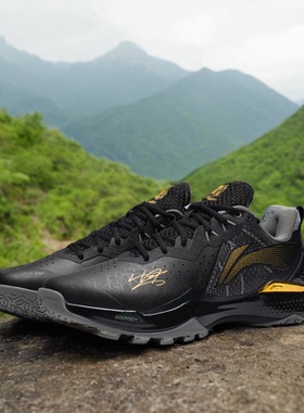 中国李宁羽毛球鞋雷霆谌龙男女款专业竞技训练防滑运动鞋AYAS034