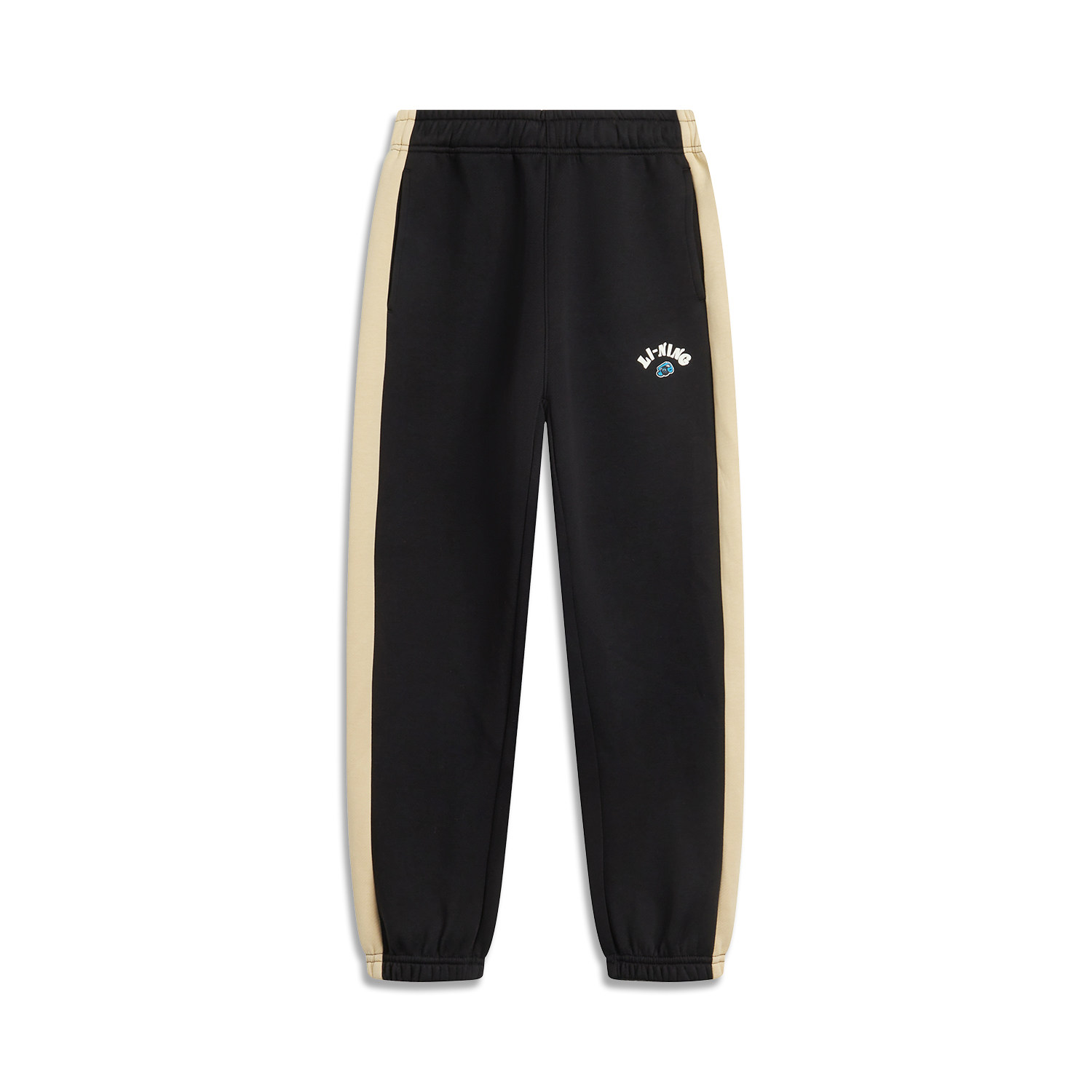 李宁冬季男童户外时尚运动卫裤