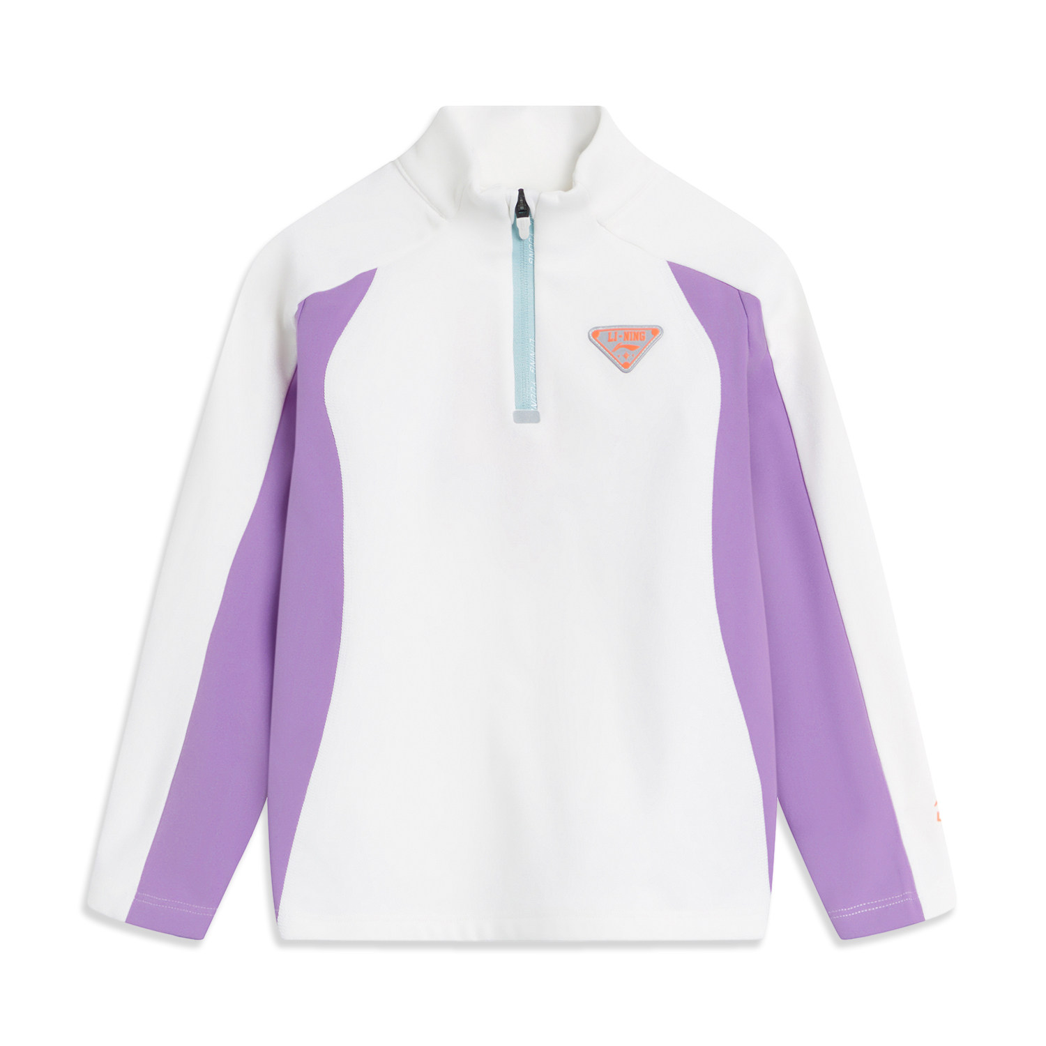 中国李宁儿童运动上衣2023冬季新款男童薄绒套头卫衣休闲 YWYT015