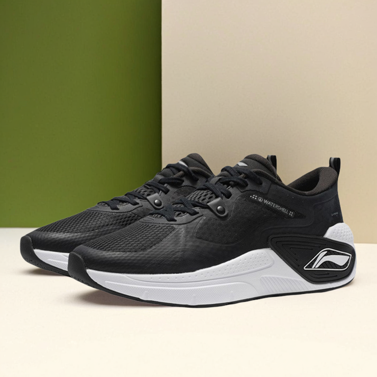 李宁越影Element男子透气跑步鞋