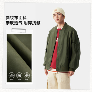 系列男女同款 中国李宁运动时尚 亲肤透气抗皱耐穿宽松夹克AJDV081