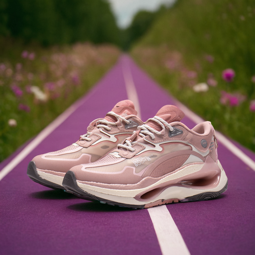 李宁超越减震男女同款系带休闲鞋