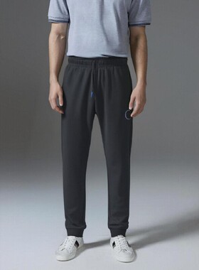 中国李宁卫裤秋新款韦德系列男子时尚针织收口运动长裤AKLQ567