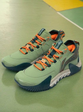 中国李宁反伍Ⅱ Low AAPER运动鞋男子减震低帮篮球外场鞋ABFR005