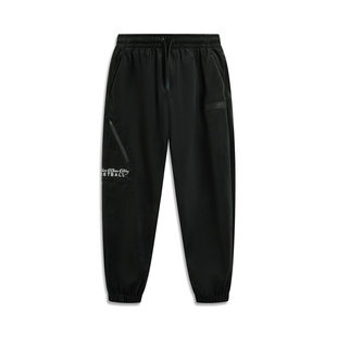 Lining/李宁冬季新款男子户外时尚舒适百搭休闲运动长裤AKXU085