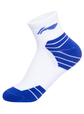 中国李宁羽毛球系列女子长袜运动袜弹力个性舒适女休闲袜AWSP224