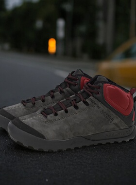 中国李宁霸虎II GS冬季新款女子加绒保暖中帮户外休闲鞋 AHCN016