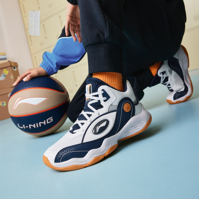 李宁冬季新款男童户外运动篮球鞋
