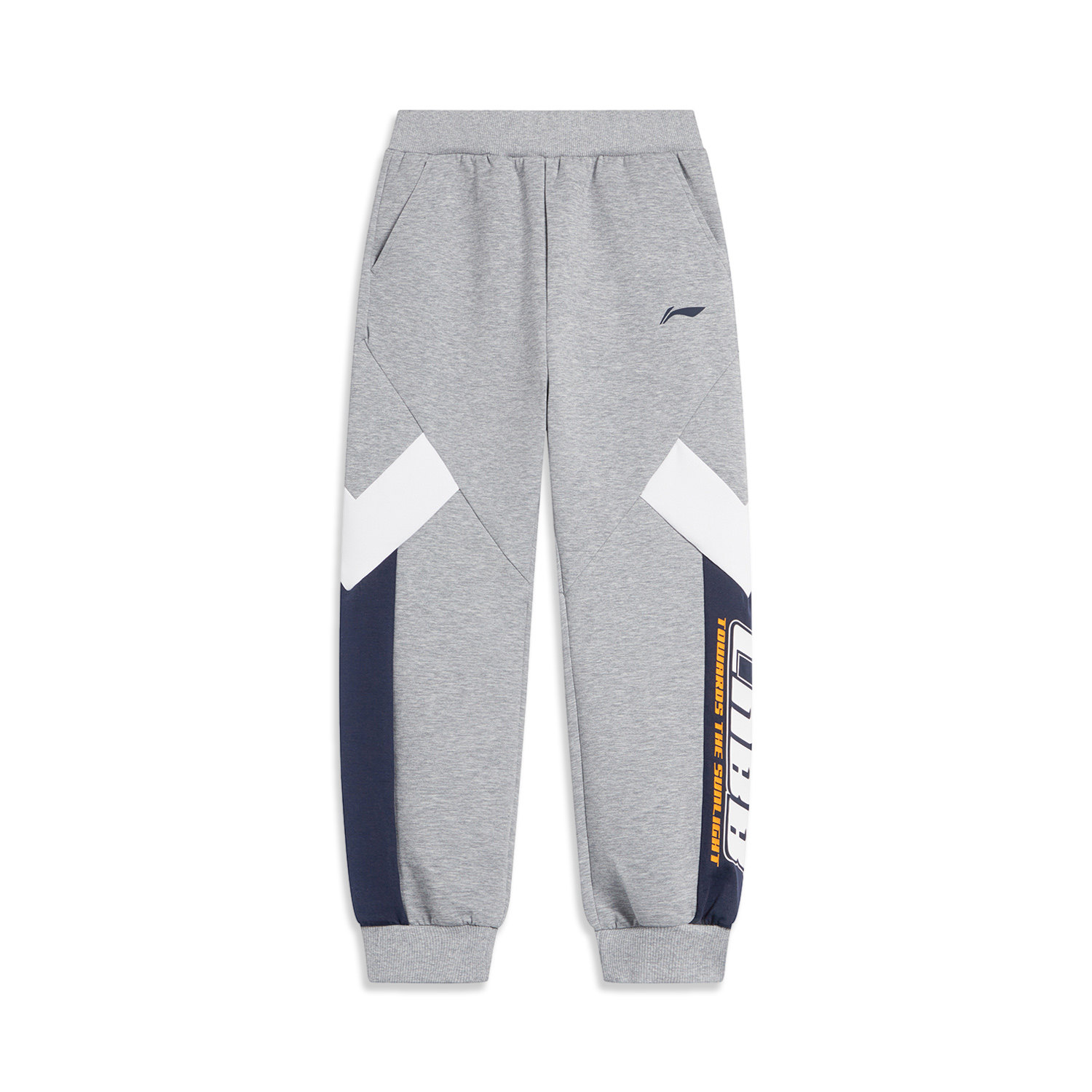 李宁冬季男小童户外时尚运动长裤