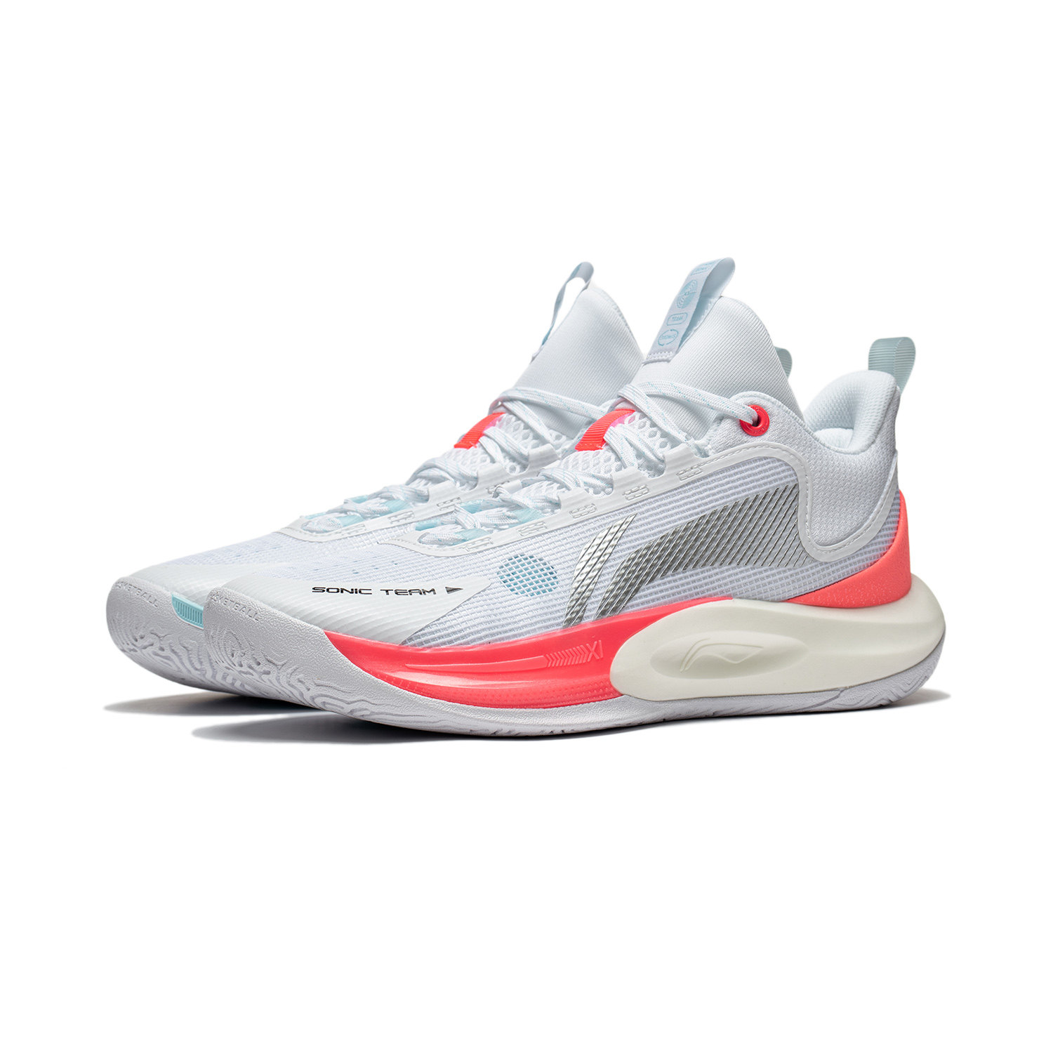 中国李宁男子23夏音速team回弹低帮篮球系列专业篮球鞋abpt023