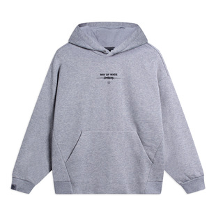 中国李宁卫衣男款2023新款韦德系列连帽加绒套头衫运动衣AWDSC39