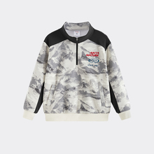 ANTA/安踏秋季新款男大童户外时尚休闲运动针织套头衫352546712