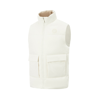 李宁冬季男子户外运动羽绒马甲